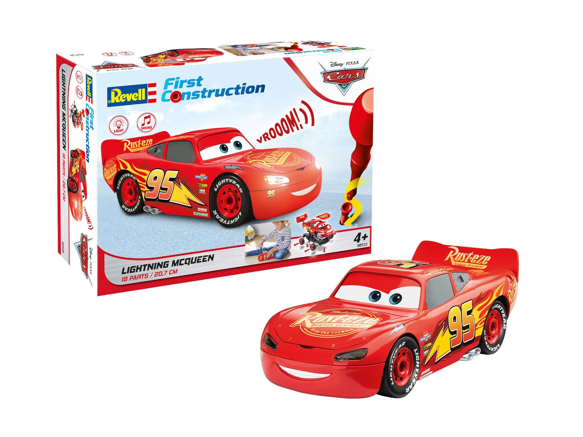 Revell 1/24 Disney Cars Lightning McQueen RMX851988_1