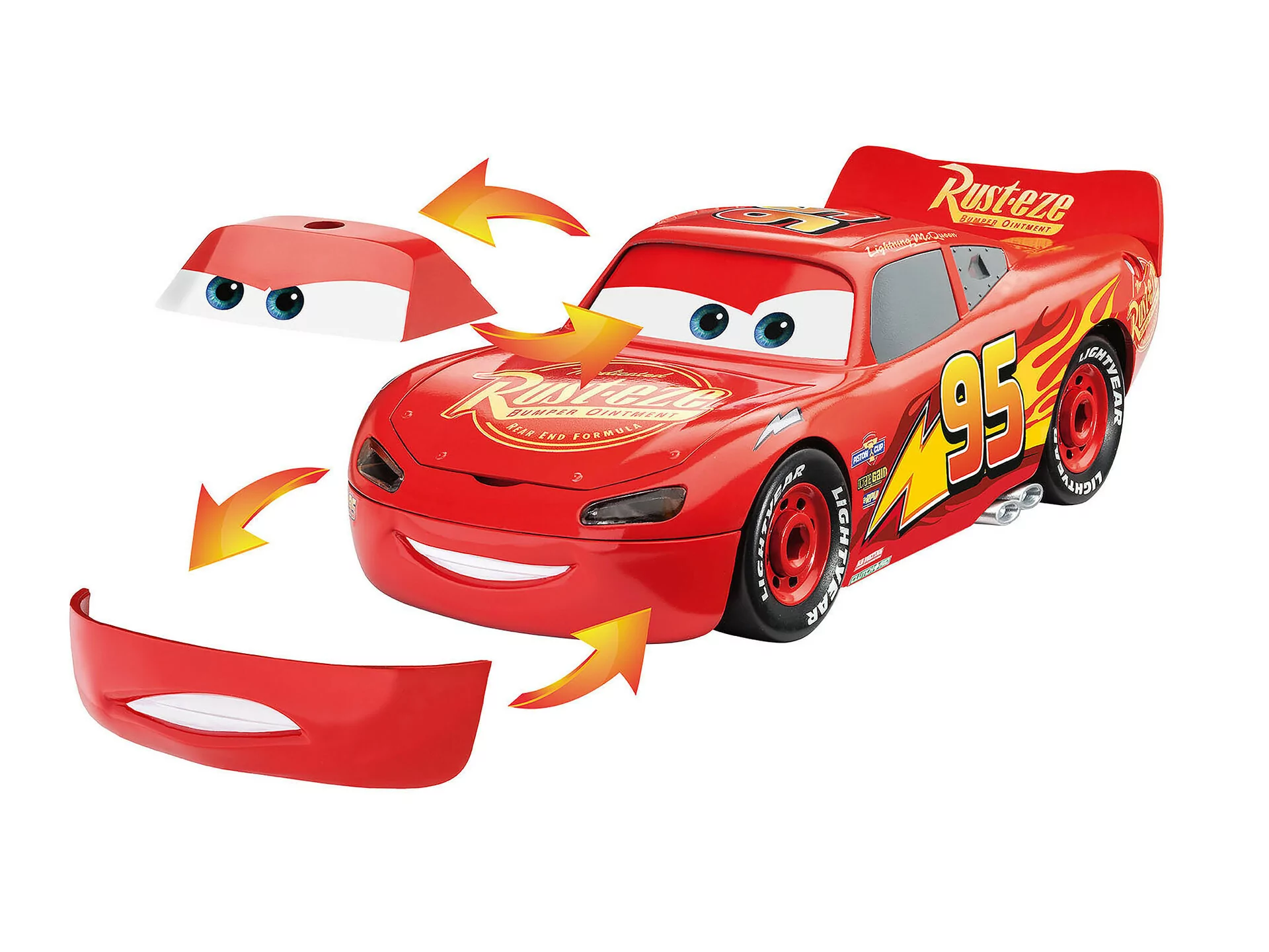 Revell 1/24 Disney Cars Lightning McQueen RMX851988_3
