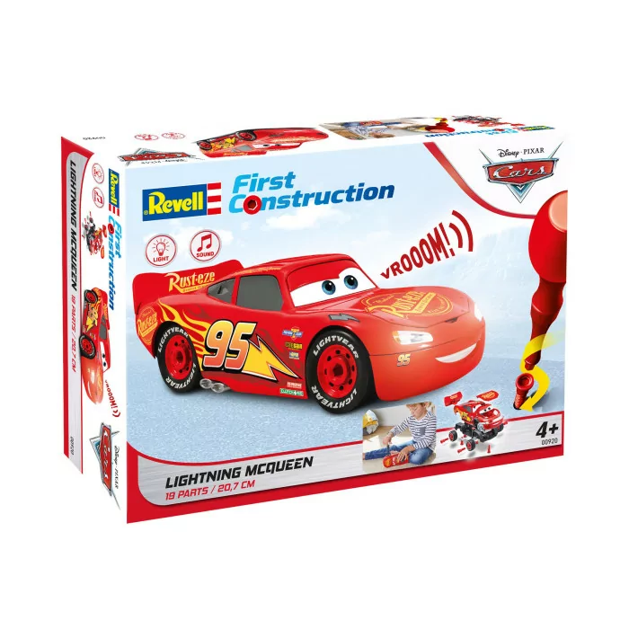 Revell 1/24 Disney Cars Lightning McQueen Car Model Kit