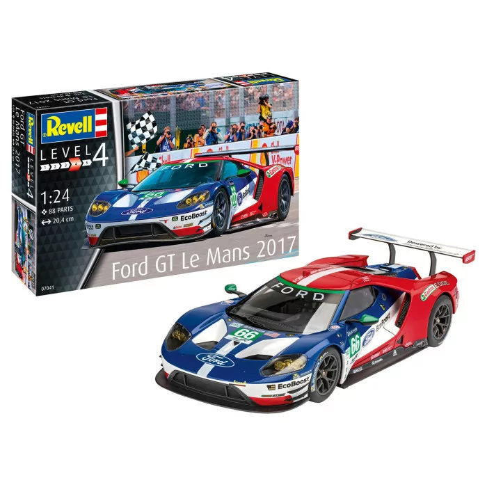 Revell 1/24 Ford GT Racing LeMans Car Model Kit