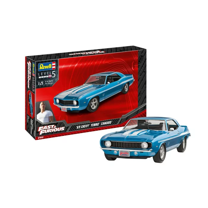Revell 1/25 '69 Chevy Camaro Yenko Car Model Kit