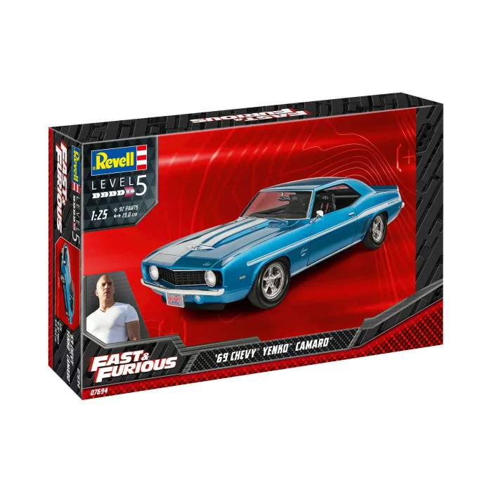Revell 1/25 '69 Chevy Camaro Yenko Car Model Kit