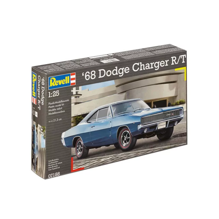 Revell 1/25 '68 Dodge Charger 2 'n 1 Car Model Kit