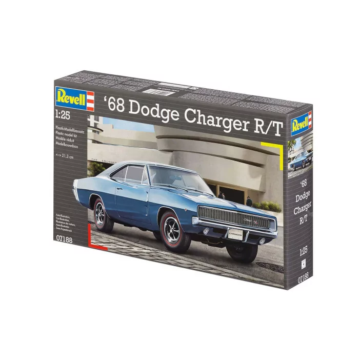 Revell 1/25 '68 Dodge Charger 2 'n 1 Car Model Kit