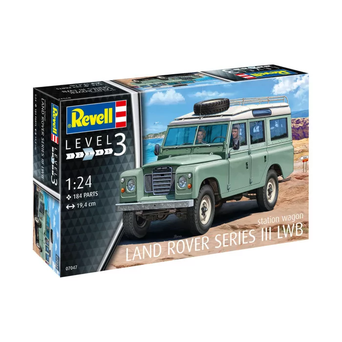 Revell 1/24 Land Rover Series III Car Model Kit
