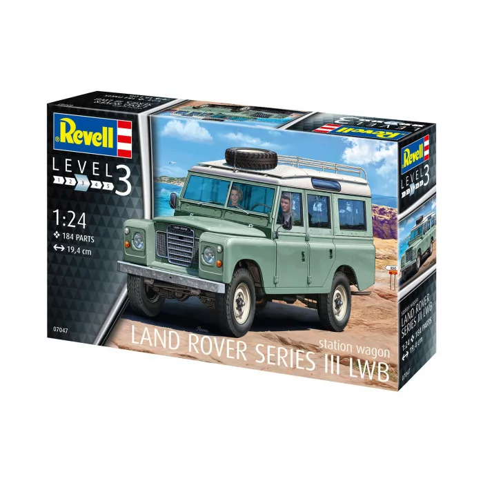 Revell 1/24 Land Rover Series III Car Model Kit