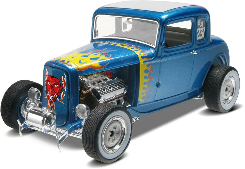 Revell 1/25 '32 Ford 5 Window Coupe 2 'n 1 RMX854228_2