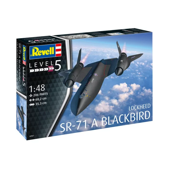 Revell 1/48 SR-71 Blackbird Aircraft Model Kit
