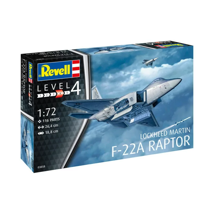 Revell 1/72 F-22 Raptor Airplane Model Kit