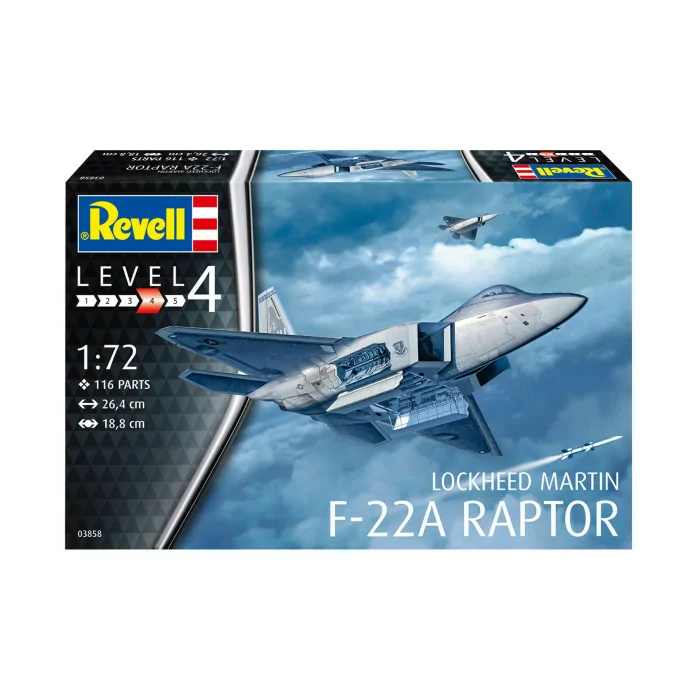 Revell 1/72 F-22 Raptor Airplane Model Kit