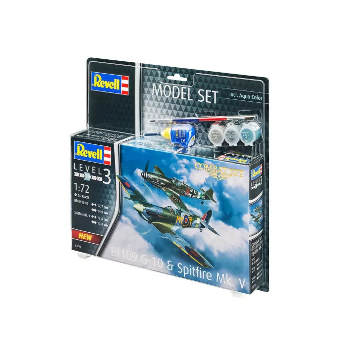 Revell 1/72 Messerschmitt Bf 109G-10 Airplane Model Kit