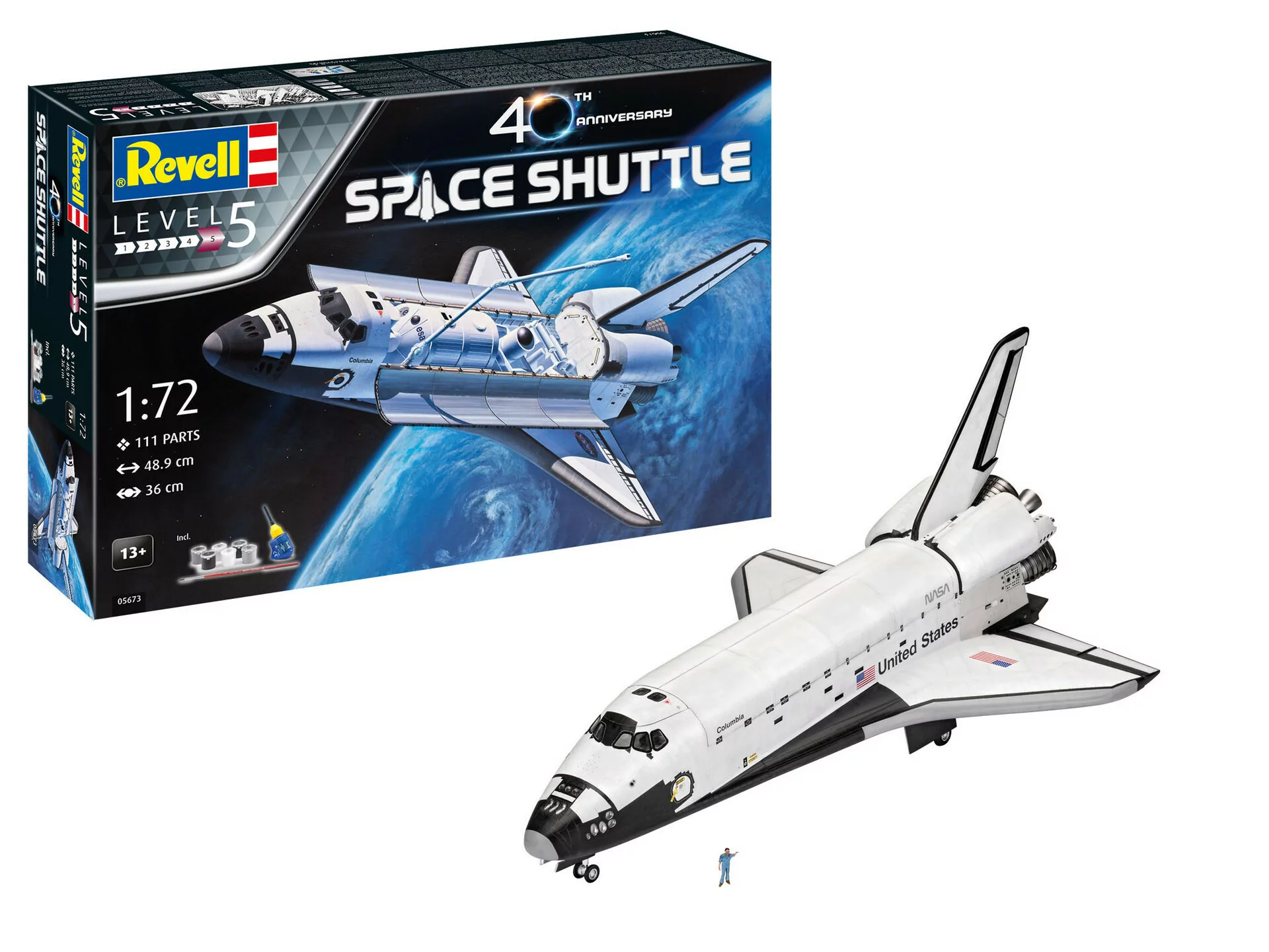 Revell 1/72 Space Shuttle 40th Anniversary RMX805673_1