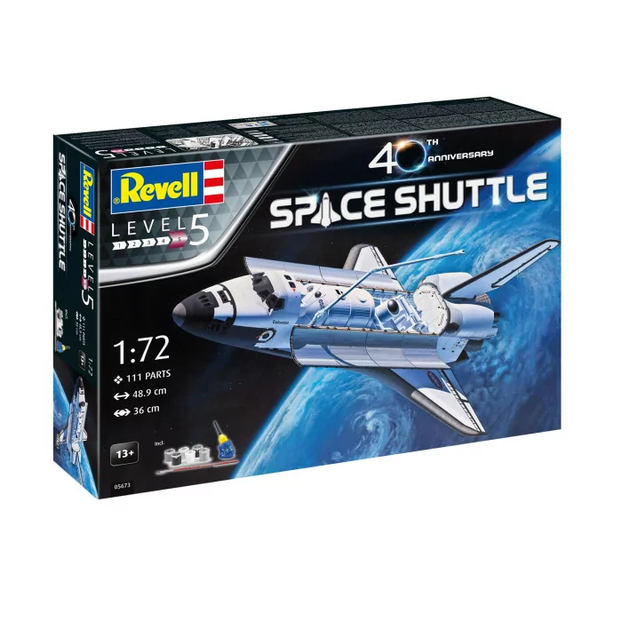 Revell 1/72 Space Shuttle 40th Anniversary Airplane Model Kit