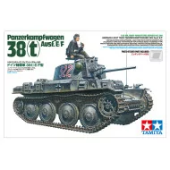 Tamiya 1/35 German Lt Tank Panzerkampfwagen 38t Ausf E/F Model Kit