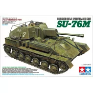 Tamiya 1/35 Russian Self-Propelled Gun SU-76M Model Kit