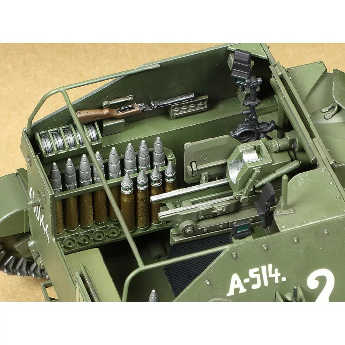 Tamiya 1/35 Russian Self-Propelled Gun SU-76M Model Kit