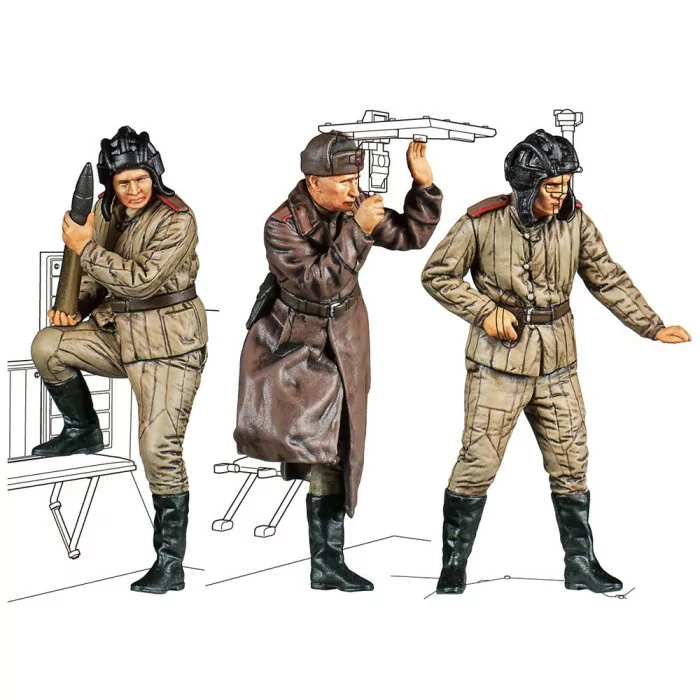 Tamiya 1/35 Russian Self-Propelled Gun SU-76M Model Kit