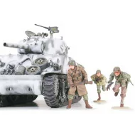 Tamiya 1/35 M4A3 Sherman 105mm Howitzer Tank Model Kit