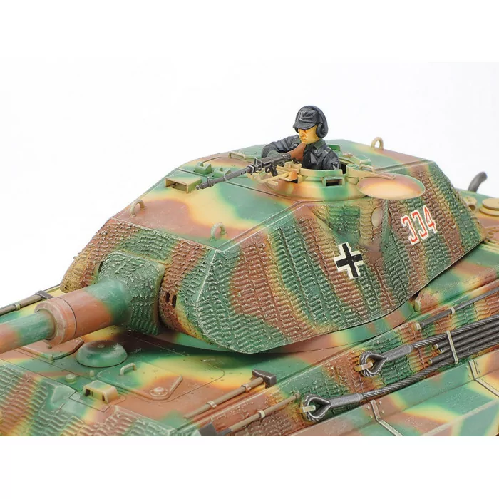 Tamiya 1/35 King Tiger Porsche Turret Tank Model Kit