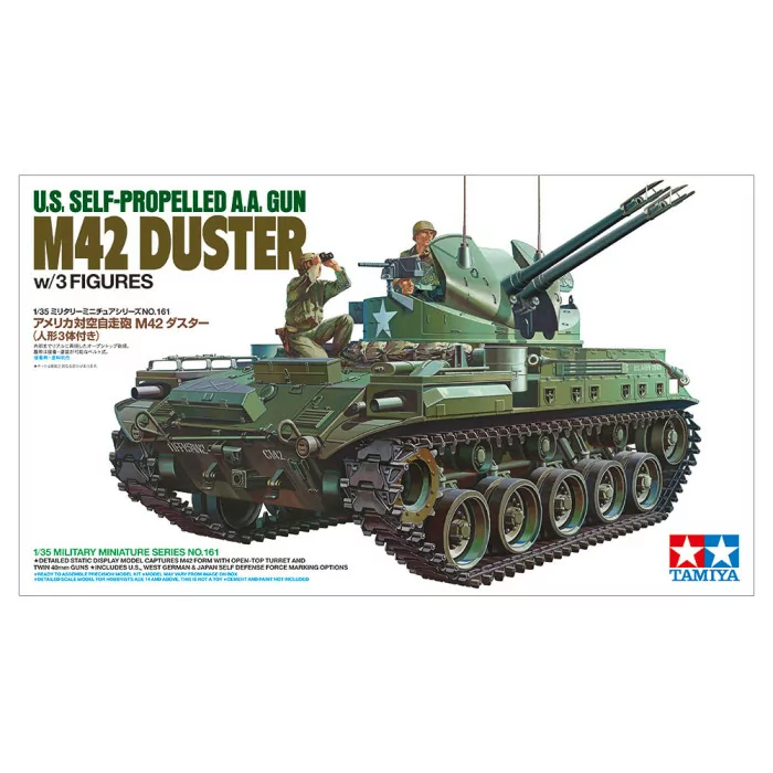 Tamiya 1/35 US Gun M42 Duster Tank Model Kit