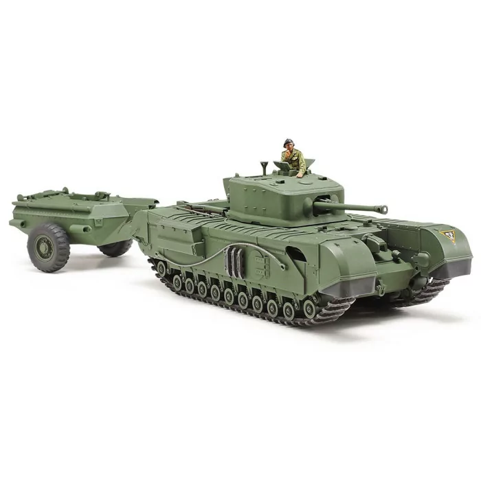 Tamiya 1/48 British Tank Churchill Mk.VII Crocodile Model Kit