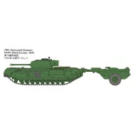 Tamiya 1/48 British Tank Churchill Mk.VII Crocodile Model Kit
