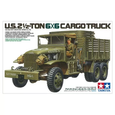 Tamiya US 2.5 TON 6X6 Cargo Truck TAM35218_2