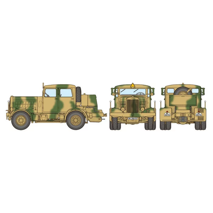 Tamiya 1/48 German Heavy Tractor SS-100 Model Kit
