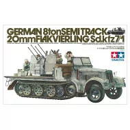 Tamiya 1/35 German 8 Ton Half Track Tank Model Kit