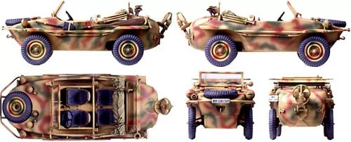 Tamiya 1/48 German Schwimmwagen Type 166 TAM32506_6