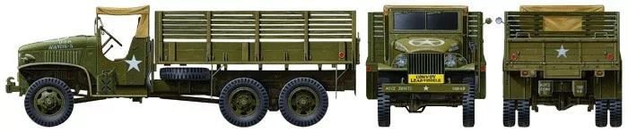 Tamiya 1/48 US 2.5 Ton 6x6 Cargo Truck TAM32548_2