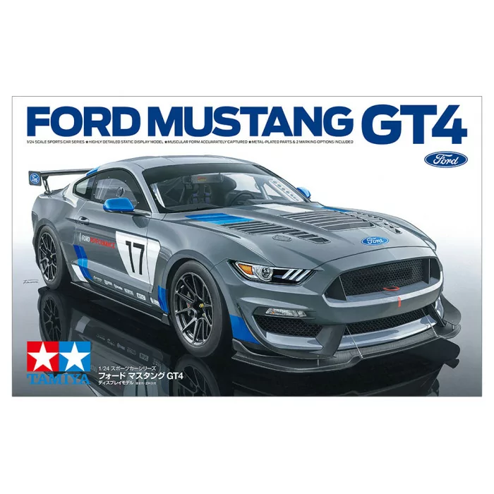 Tamiya 1/24 Ford Mustang GT4 Car Model Kit