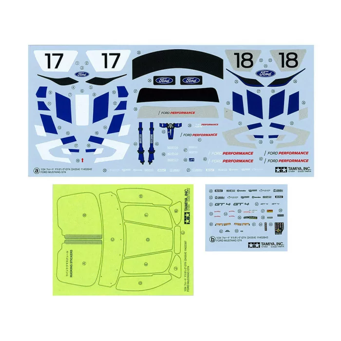 Tamiya 1/24 Ford Mustang GT4 Car Model Kit