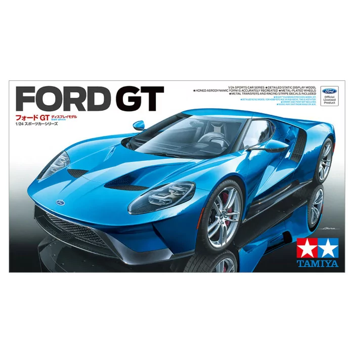 Tamiya 1/24 Ford GT Plastic Car Model Kit