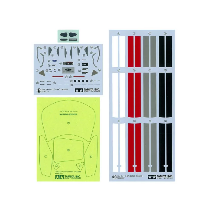 Tamiya 1/24 Ford GT Plastic Car Model Kit
