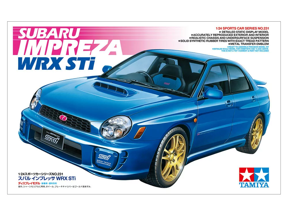 Tamiya 1/24 Subaru Impreza STi TAM24231_2