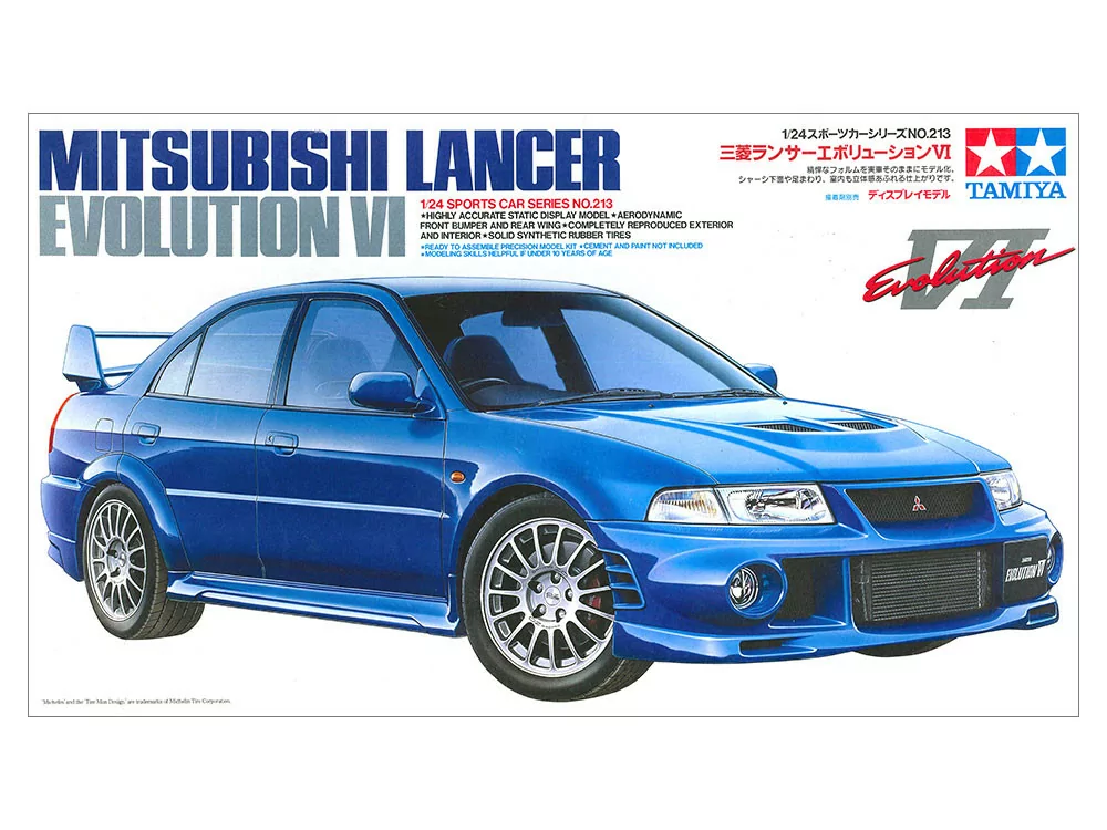 Tamiya 1/24 Mitsubishi Lancer EVO VI TAM24213_2