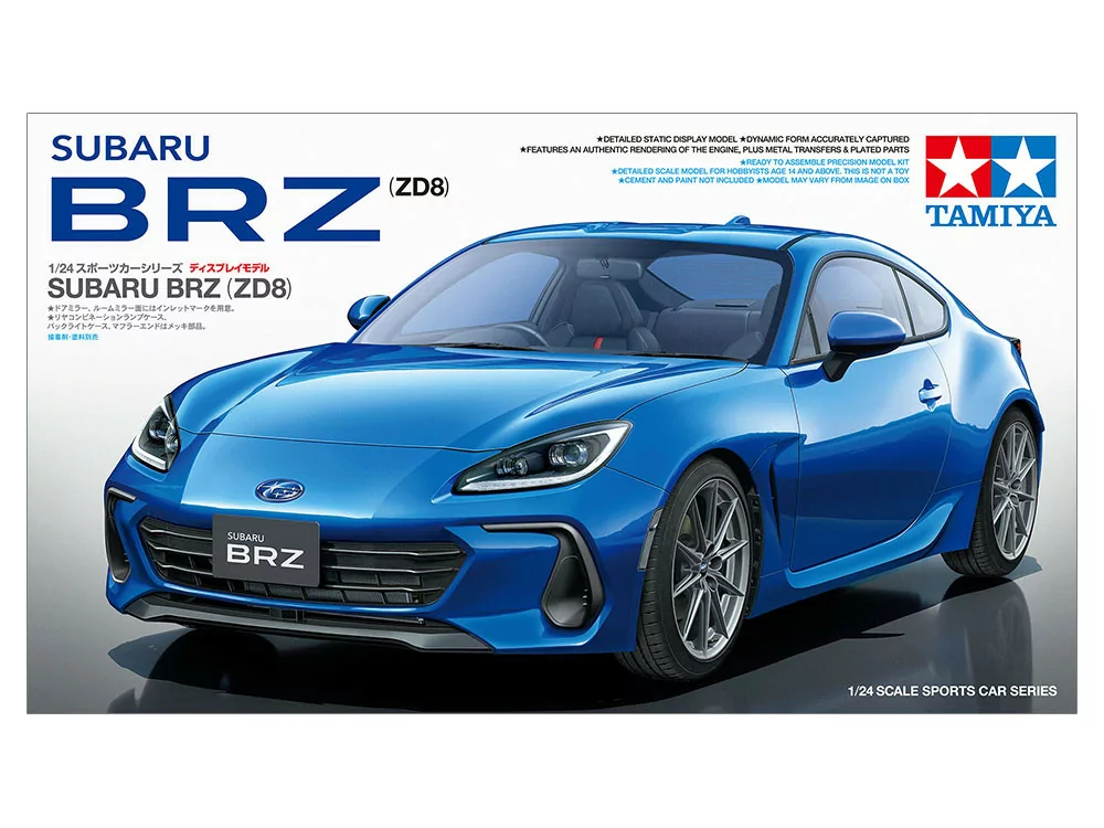Tamiya 1/24 Subaru BRZ (ZD8) TAM24362_2
