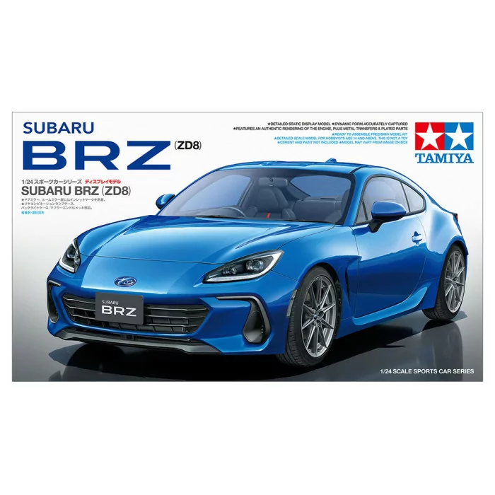 Tamiya 1/24 Subaru Brz (Zd8) Car Model Kit