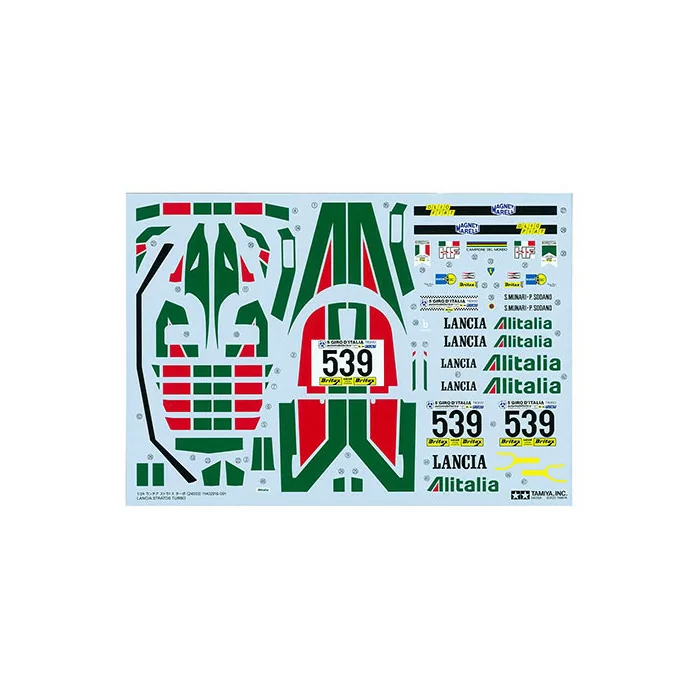 Tamiya 1/24 Lancia Stratos Turbo Car Model Kit