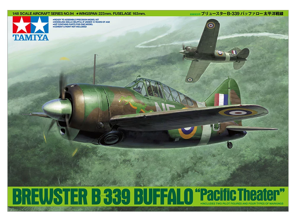 Tamiya 1/48 Brewster B-339 Buffalo TAM61094_2