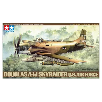 Tamiya 1/48 Douglas A1J Skyraider USA Plastic Model TAM61073_2