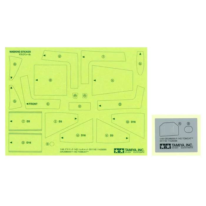 Tamiya 1/48 Grumman F-14D Tomcat Airplane Model Kit