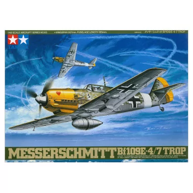 Tamiya 1/48 BF109E-4/7 Trop TAM61063_2