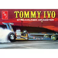 AMT 1/25 Tommy Ivo Streamliner Dragster Car Model Kit