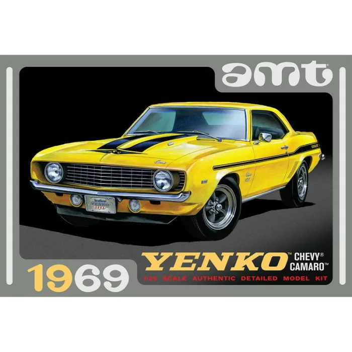 AMT 1/25 '69 Chevy Camaro Yenko Car Model Kit