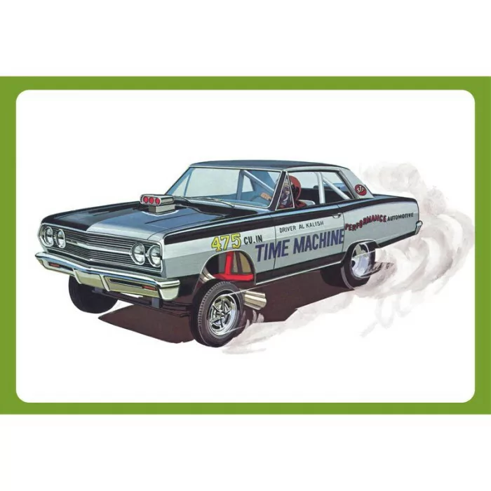 AMT 1/25 1965 Chevy Chevelle Time Machine Car Model Kit