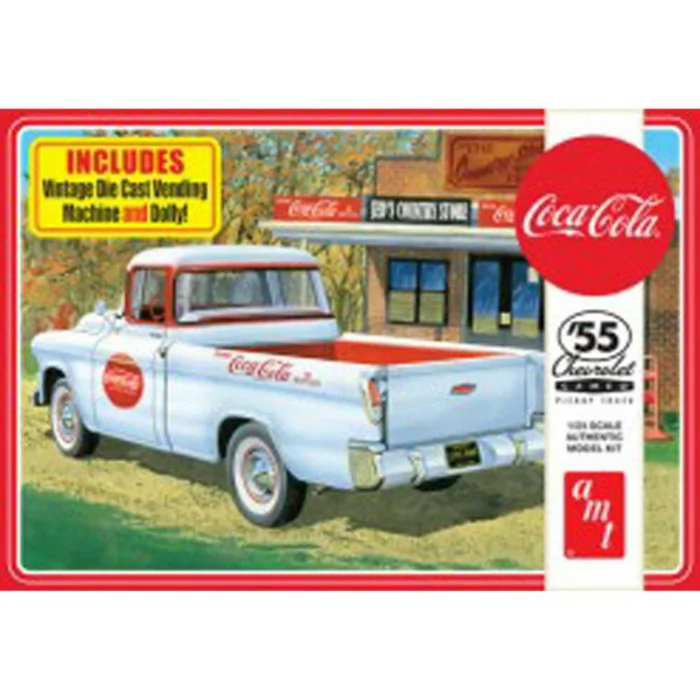 AMT 1/25 1955 Chevy Cameo Pickup Car Model Kit