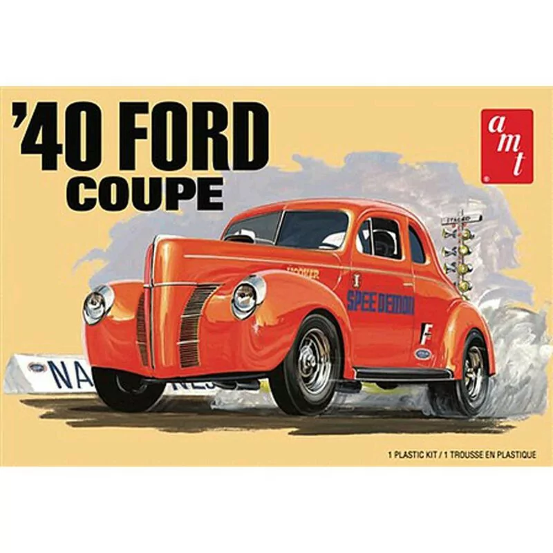 AMT 1/25 1940 Ford Sedan Delivery Van Car Model Kit