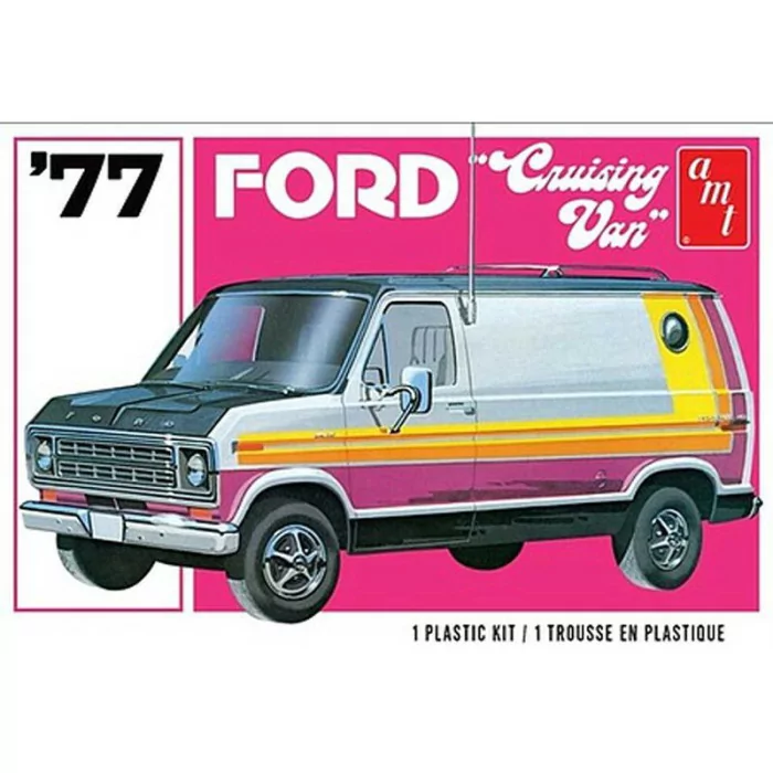 AMT 1/25 1977 Ford Cruising Van Car Model Kit